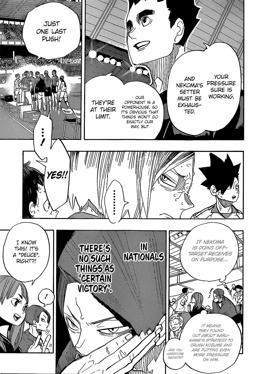 Haikyu!! Chapter 268 page 8 - Chapter 268: Kozume Kenma Believes There’s a Way