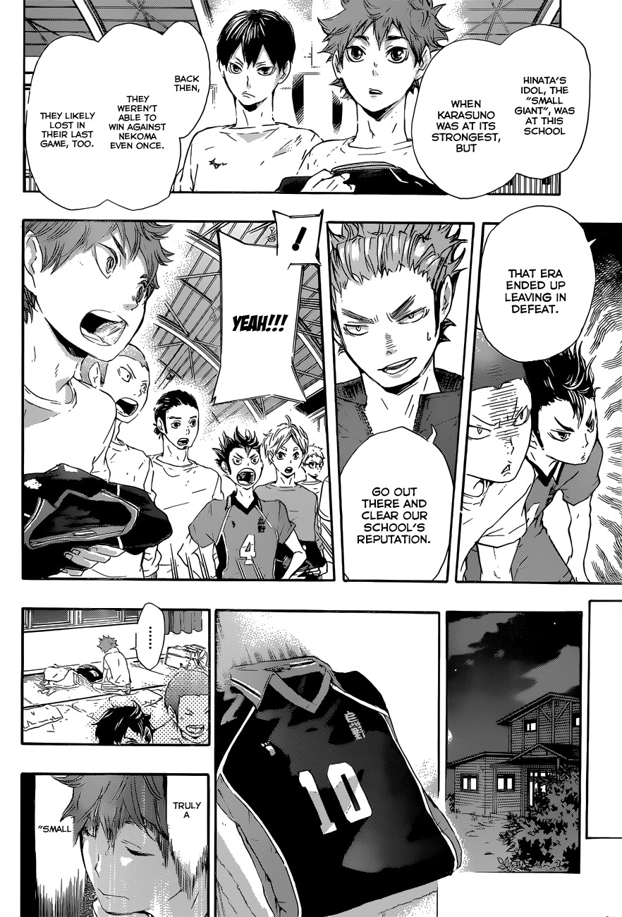 Haikyu!! Chapter 27 page 12 - Chapter 27: The Cats and Crows Meet Again