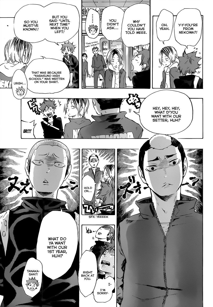 Haikyu!! Chapter 27 page 18 - Chapter 27: The Cats and Crows Meet Again