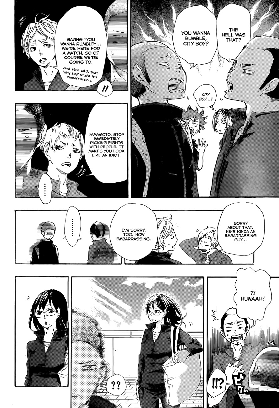 Haikyu!! Chapter 27 page 19 - Chapter 27: The Cats and Crows Meet Again