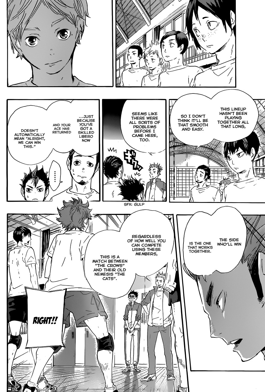 Haikyu!! Chapter 27 page 2 - Chapter 27: The Cats and Crows Meet Again