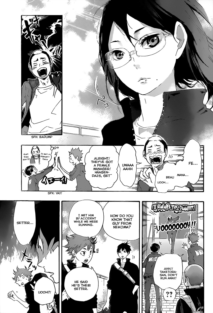 Haikyu!! Chapter 27 page 20 - Chapter 27: The Cats and Crows Meet Again