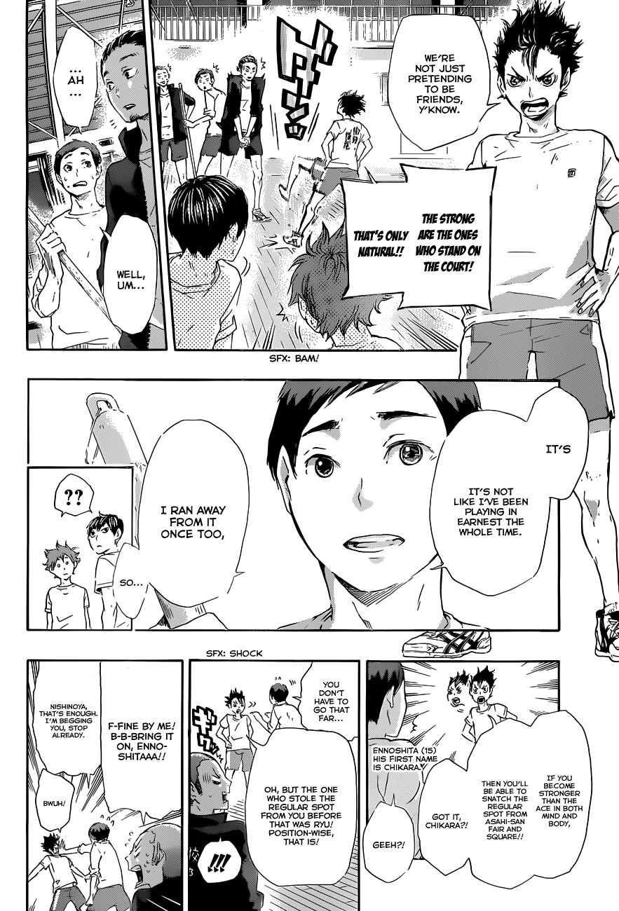Haikyu!! Chapter 27 page 4 - Chapter 27: The Cats and Crows Meet Again
