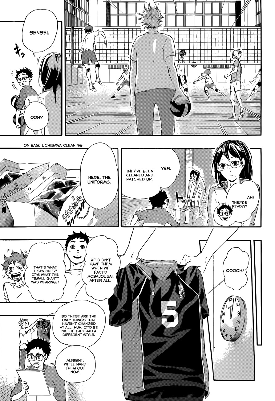Haikyu!! Chapter 27 page 9 - Chapter 27: The Cats and Crows Meet Again