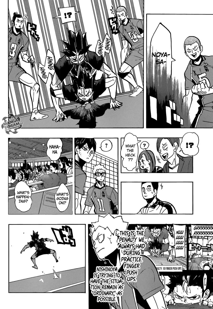 Haikyu!! Chapter 270 page 11 - Chapter 270: Interumental Trio Ensemble Haruichi Furudate