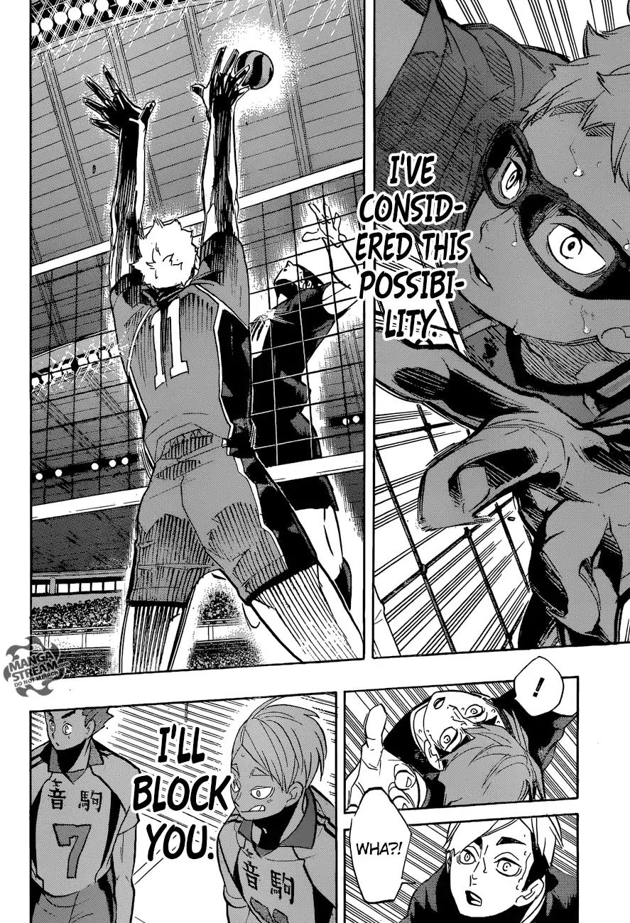 Haikyu!! Chapter 270 page 17 - Chapter 270: Interumental Trio Ensemble Haruichi Furudate