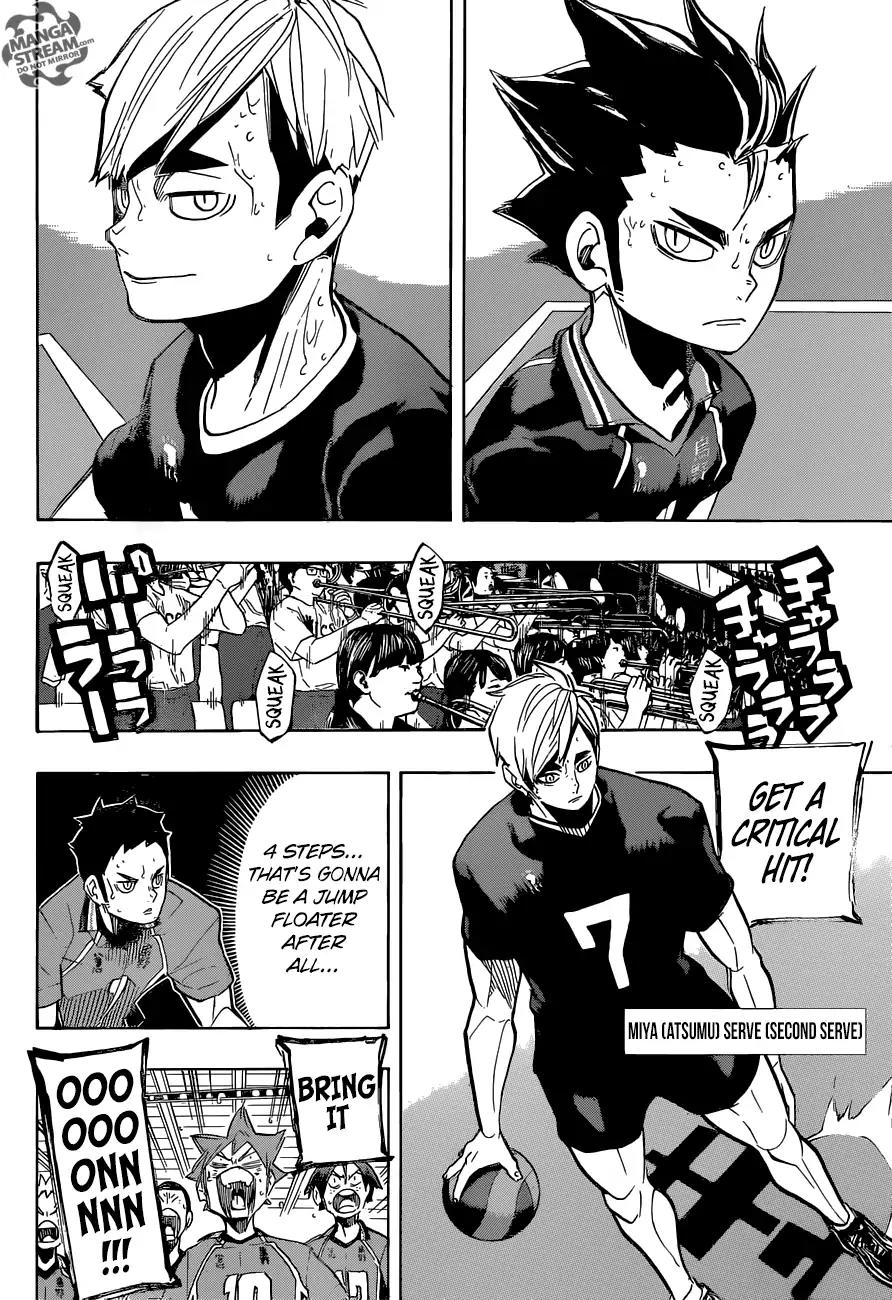 Haikyu!! Chapter 270 page 5 - Chapter 270: Interumental Trio Ensemble Haruichi Furudate