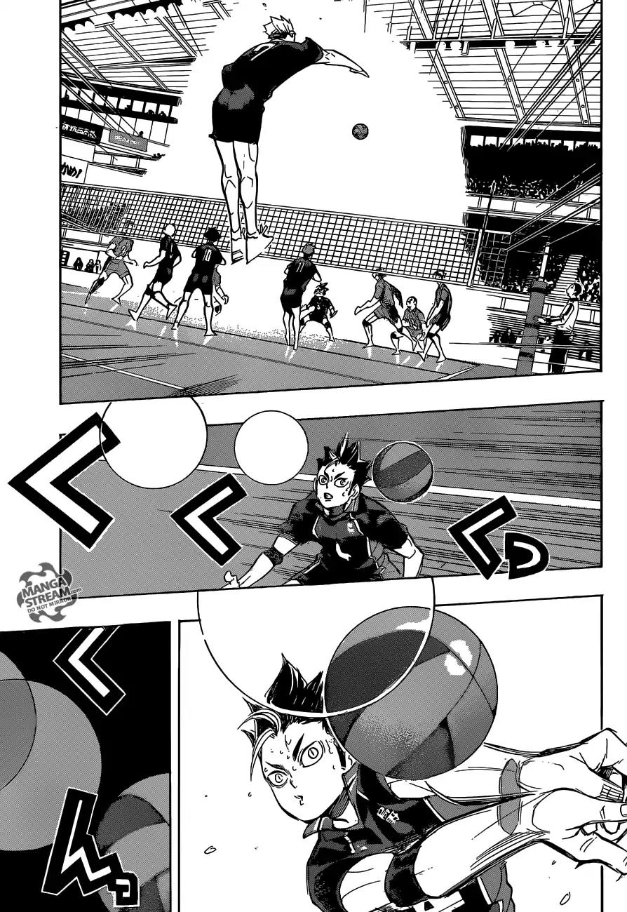 Haikyu!! Chapter 270 page 6 - Chapter 270: Interumental Trio Ensemble Haruichi Furudate