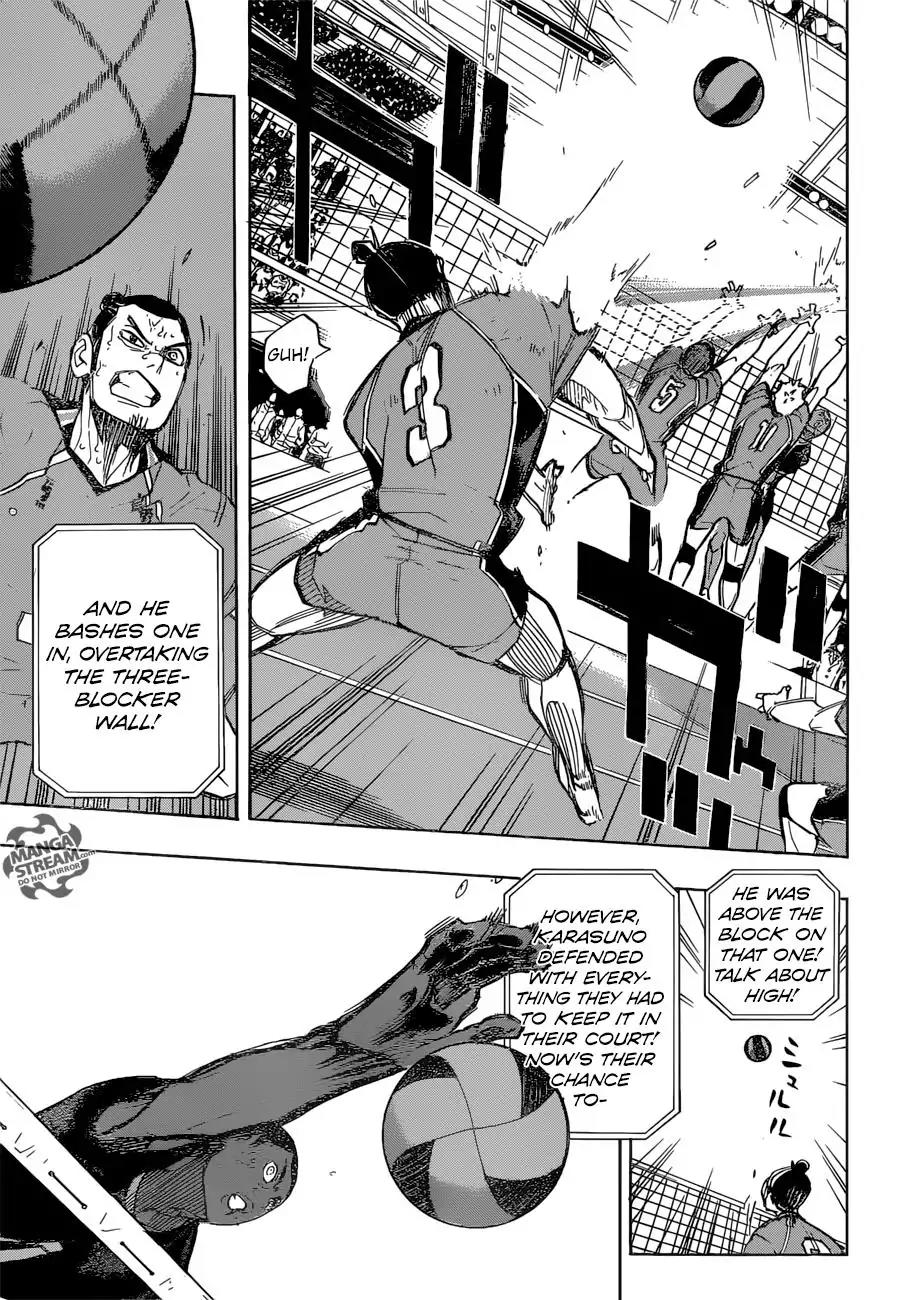 Haikyu!! Chapter 271 page 18 - Chapter 271: Main Battery