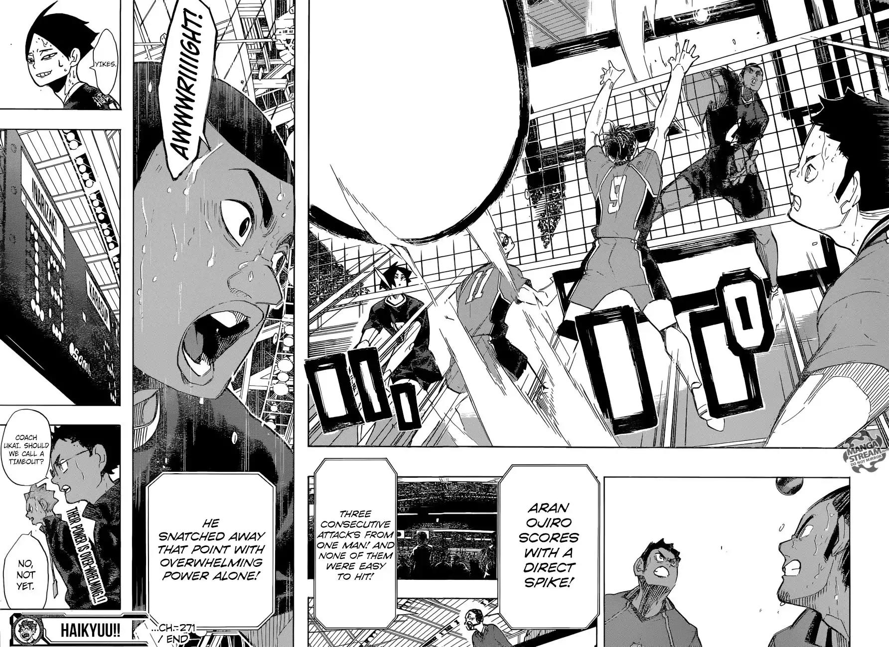 Haikyu!! Chapter 271 page 19 - Chapter 271: Main Battery