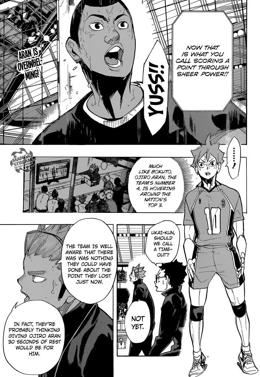 Haikyu!! Chapter 272 page 3 - Chapter 272: The Strongest Challengers