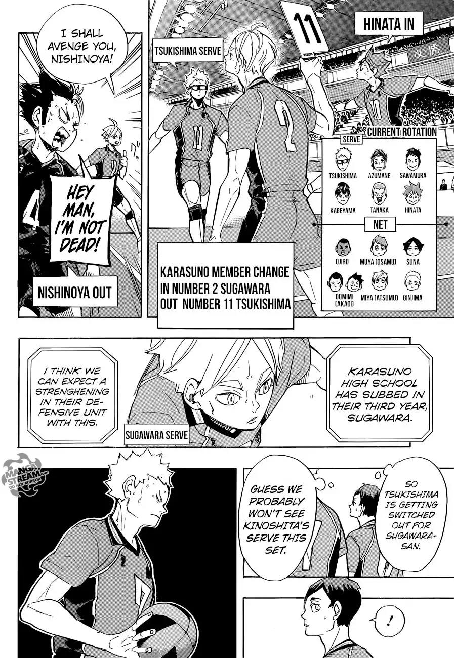 Haikyu!! Chapter 272 page 6 - Chapter 272: The Strongest Challengers