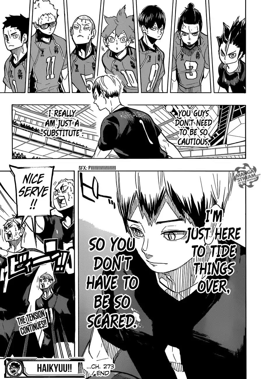 Haikyu!! Chapter 273 page 19 - Chapter 273: Flow