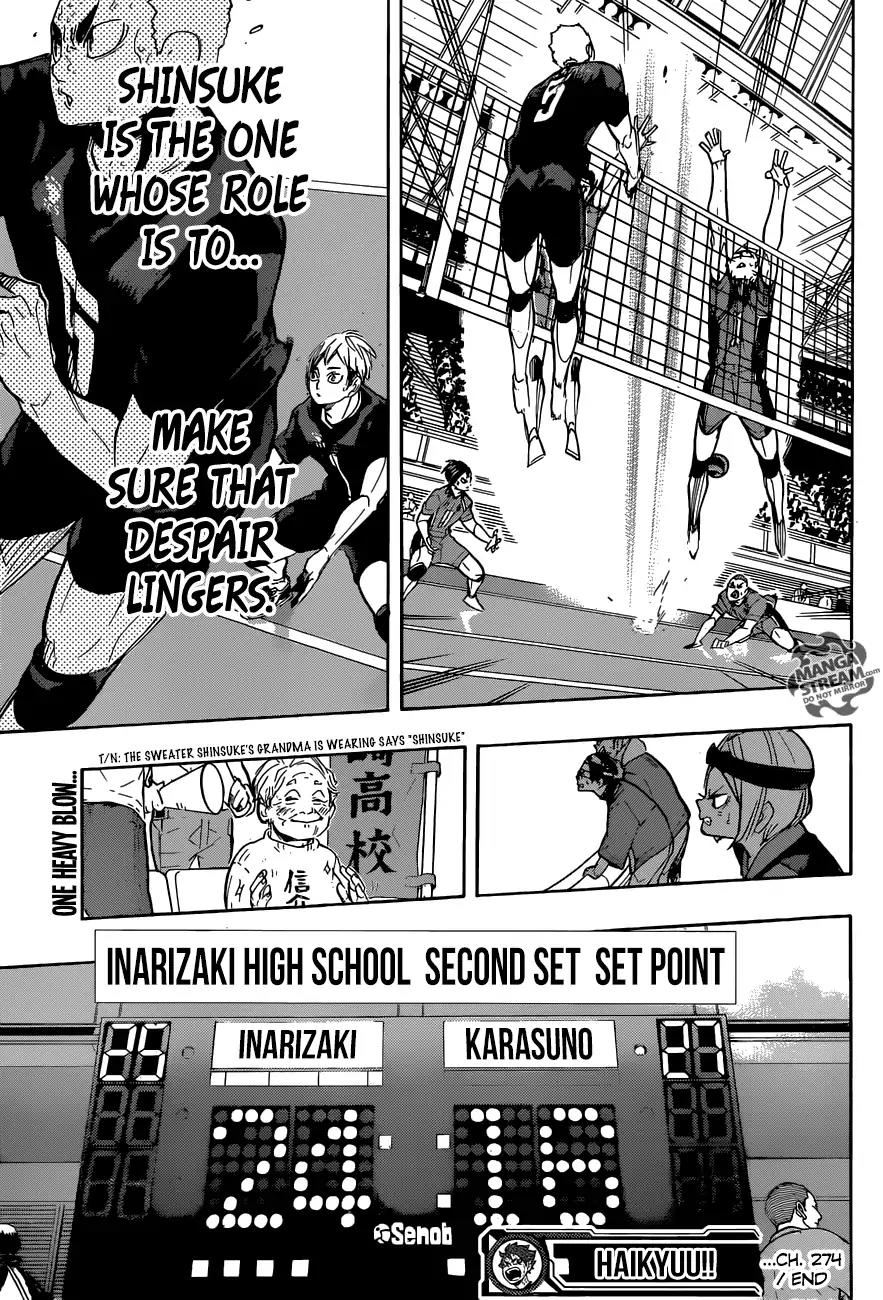 Haikyu!! Chapter 274 page 19 - Chapter 274: Captain