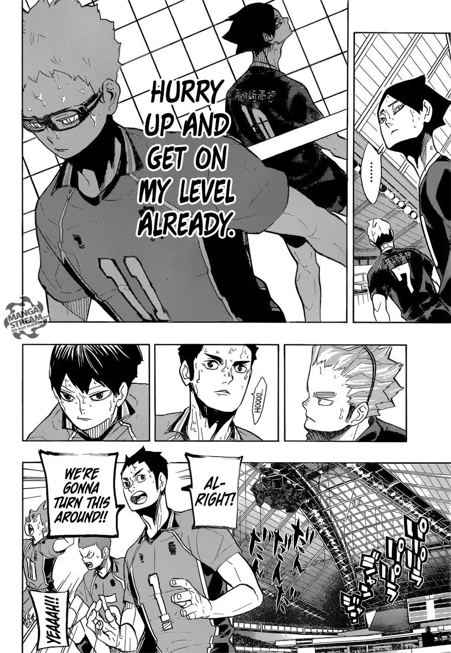Haikyu!! Chapter 275 page 12 - Chapter 275: Persistence and Accuulation