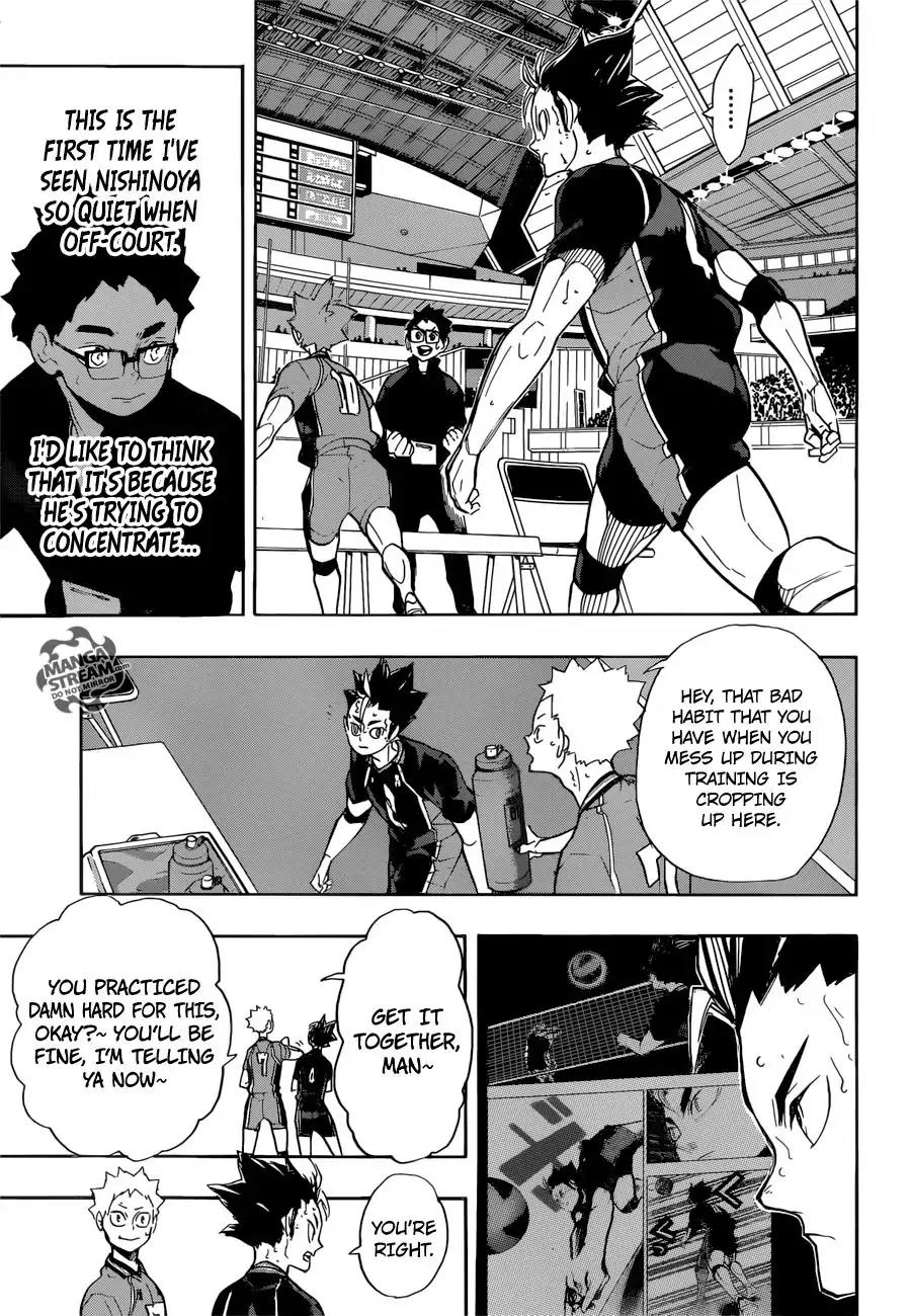 Haikyu!! Chapter 275 page 13 - Chapter 275: Persistence and Accuulation