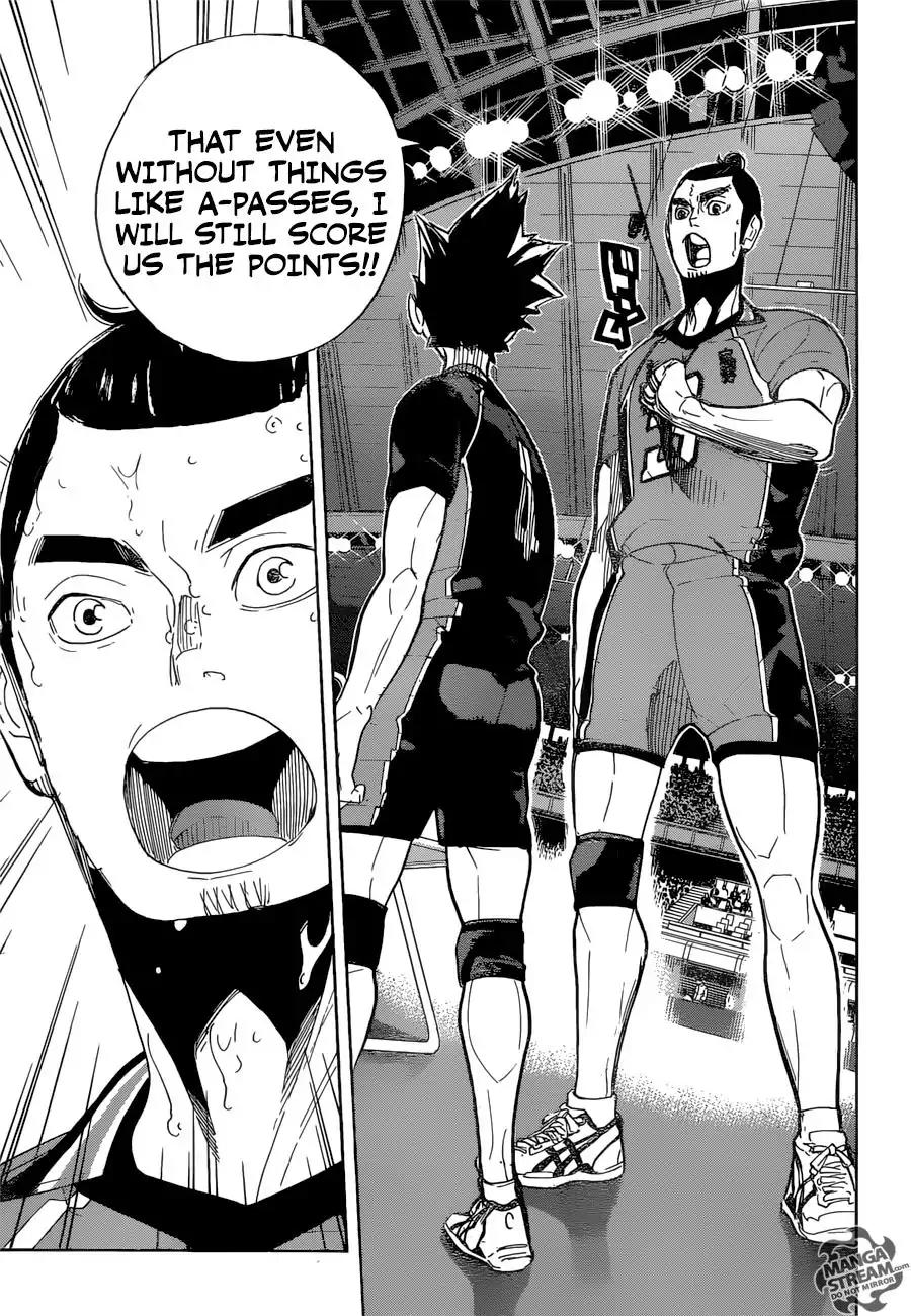 Haikyu!! Chapter 275 page 15 - Chapter 275: Persistence and Accuulation