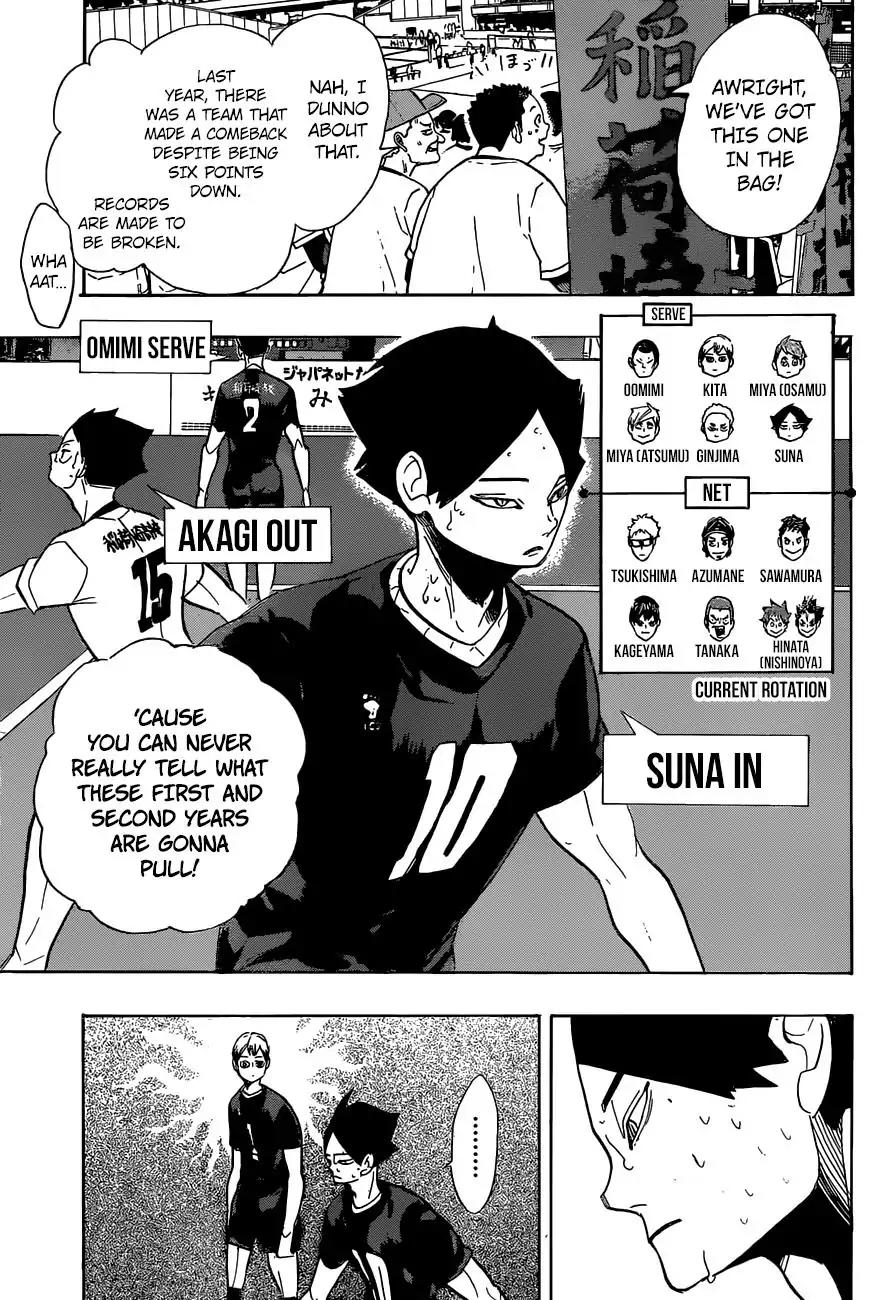Haikyu!! Chapter 275 page 4 - Chapter 275: Persistence and Accuulation