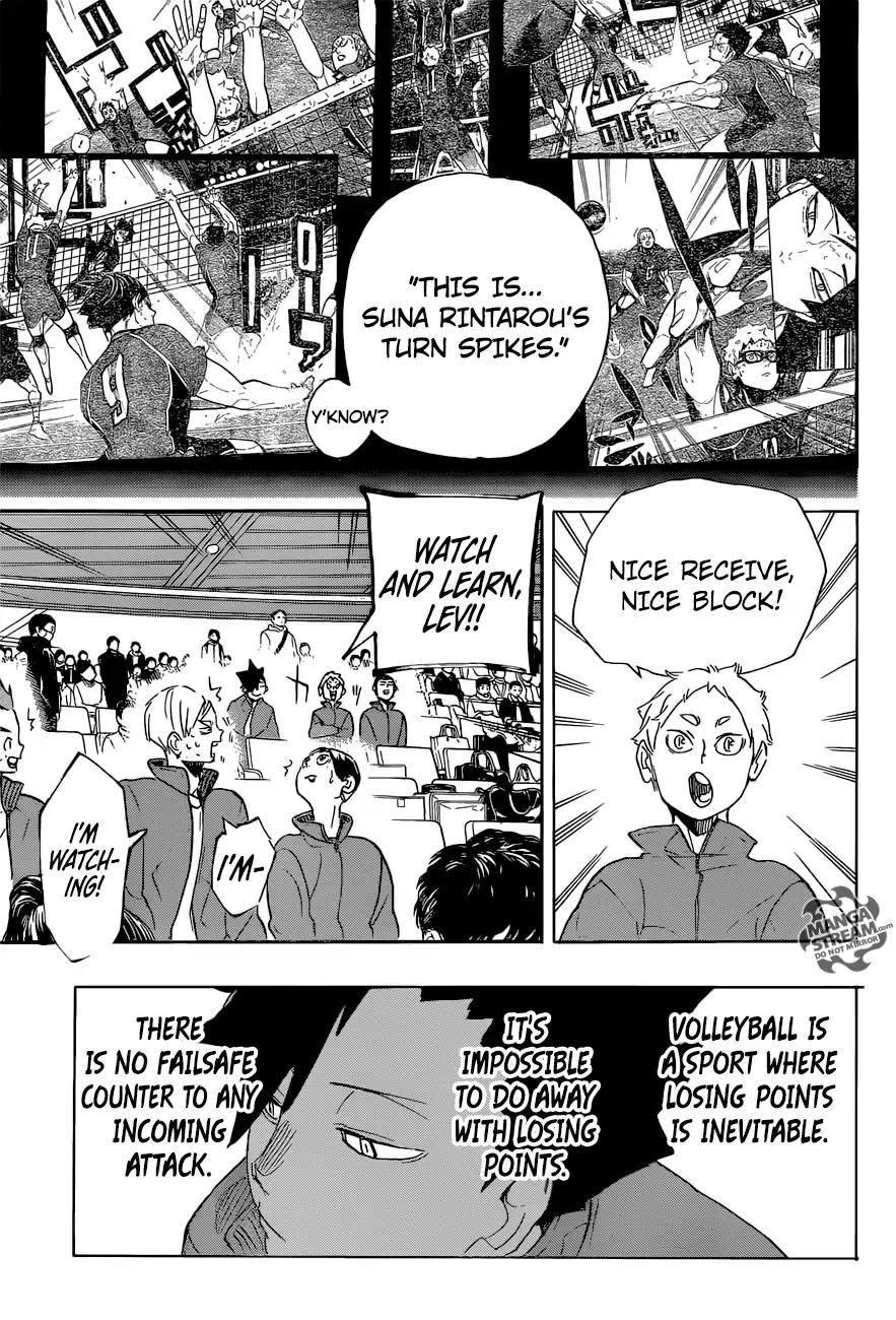 Haikyu!! Chapter 277 page 11 - Chapter 277: Outnumbered