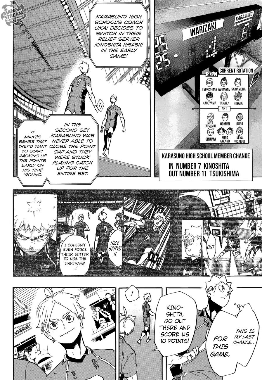 Haikyu!! Chapter 277 page 14 - Chapter 277: Outnumbered