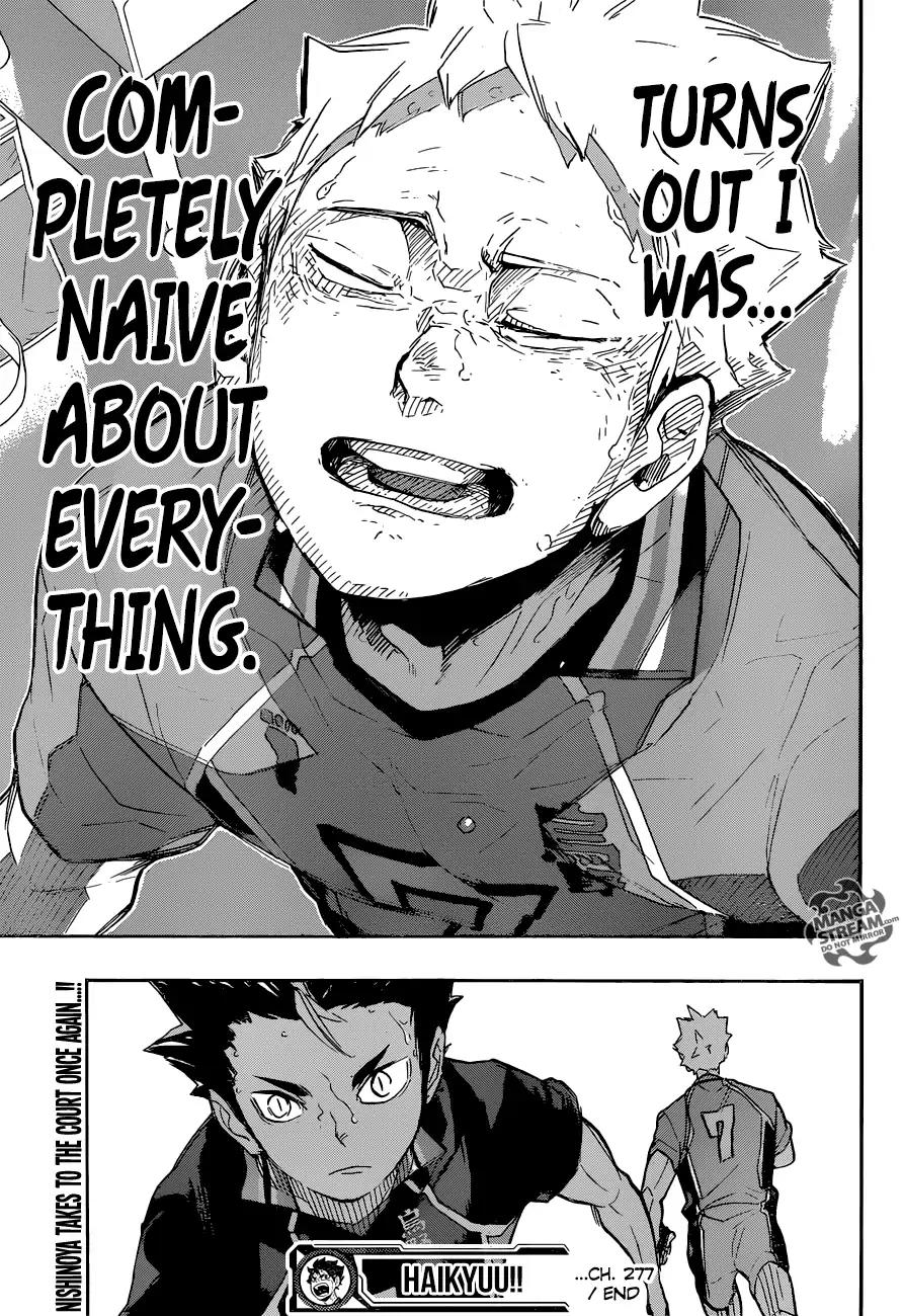 Haikyu!! Chapter 277 page 21 - Chapter 277: Outnumbered