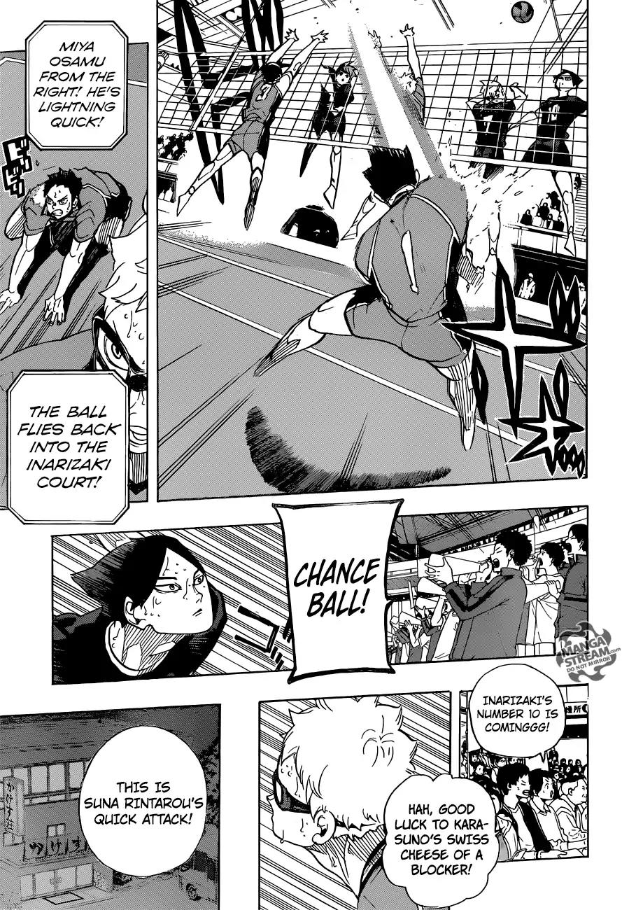 Haikyu!! Chapter 277 page 5 - Chapter 277: Outnumbered