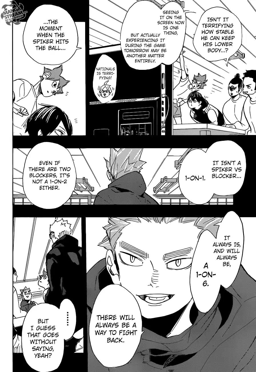 Haikyu!! Chapter 277 page 6 - Chapter 277: Outnumbered