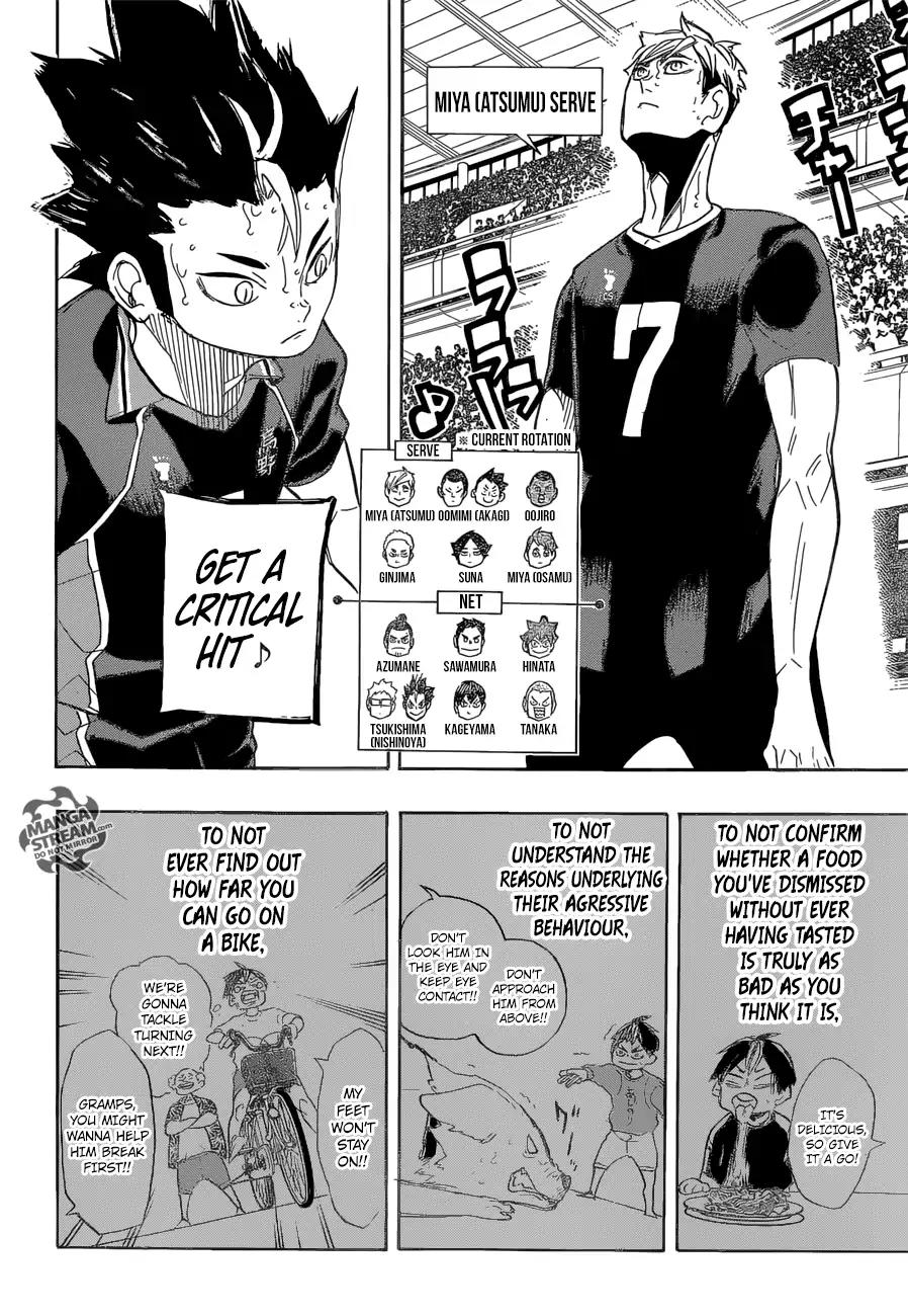 Haikyu!! Chapter 278 page 10 - Chapter 278: Hero of the Guardian Deity