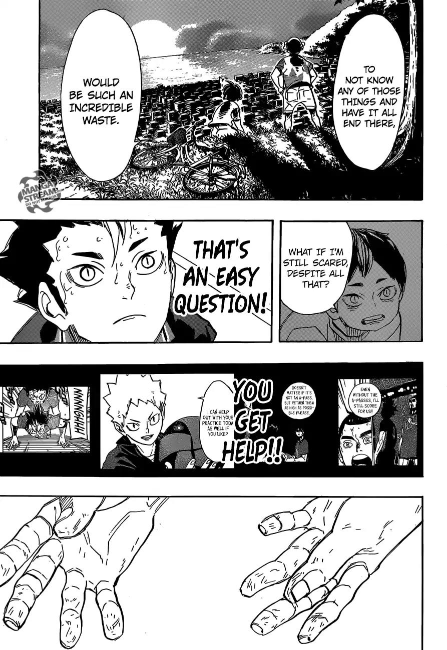 Haikyu!! Chapter 278 page 11 - Chapter 278: Hero of the Guardian Deity