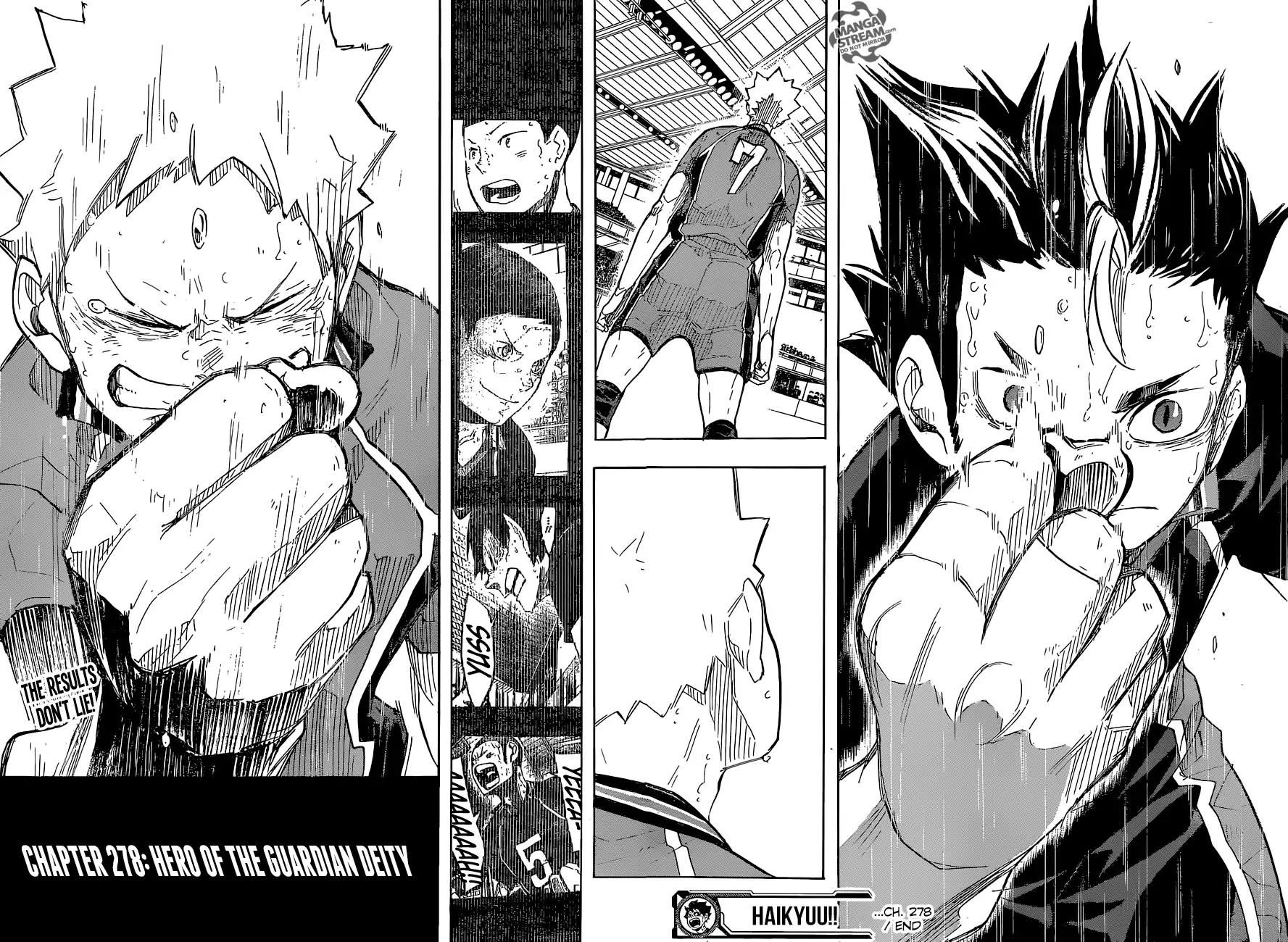 Haikyu!! Chapter 278 page 18 - Chapter 278: Hero of the Guardian Deity