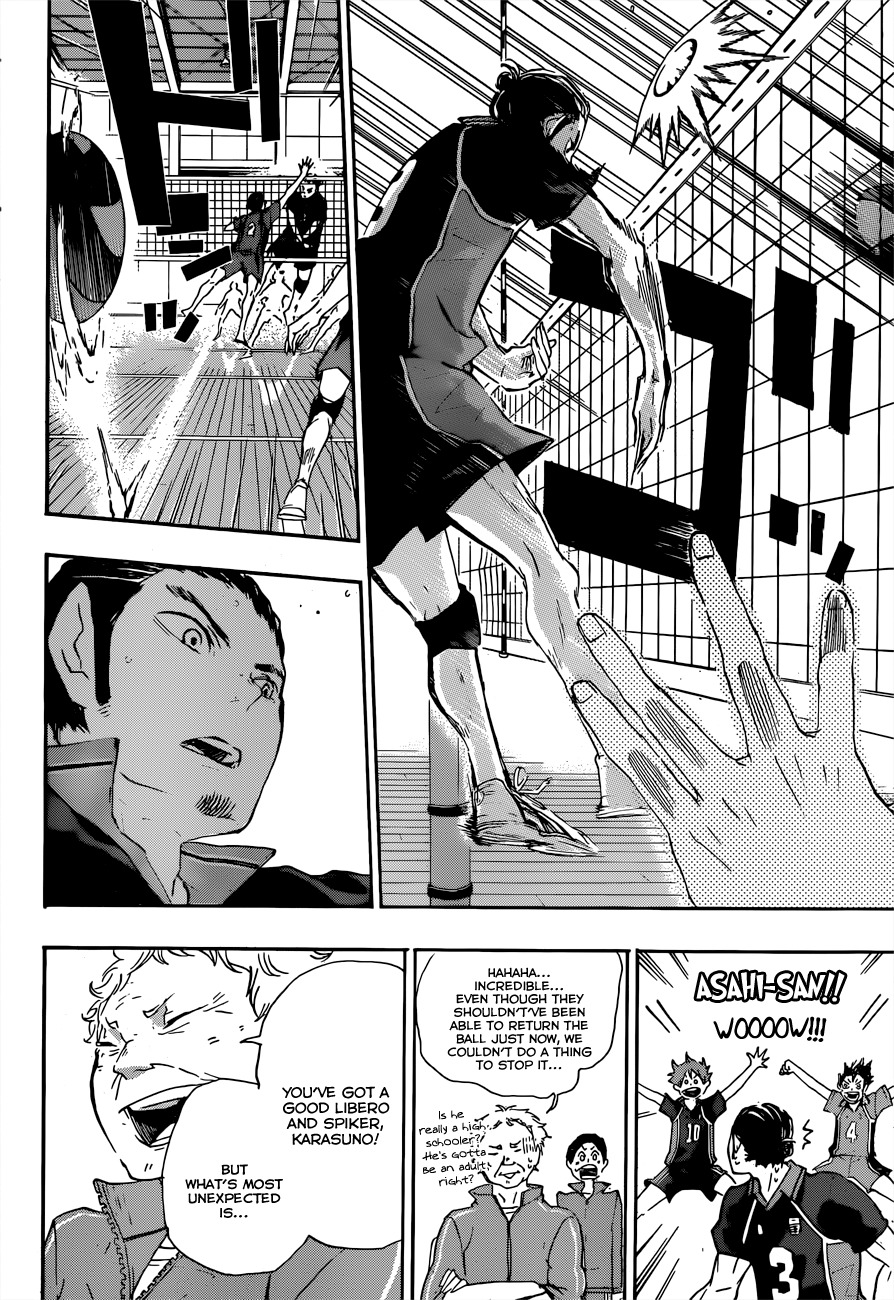 Haikyu!! Chapter 28 page 12 - Chapter 28: The "Oni" and the "Kanabo"