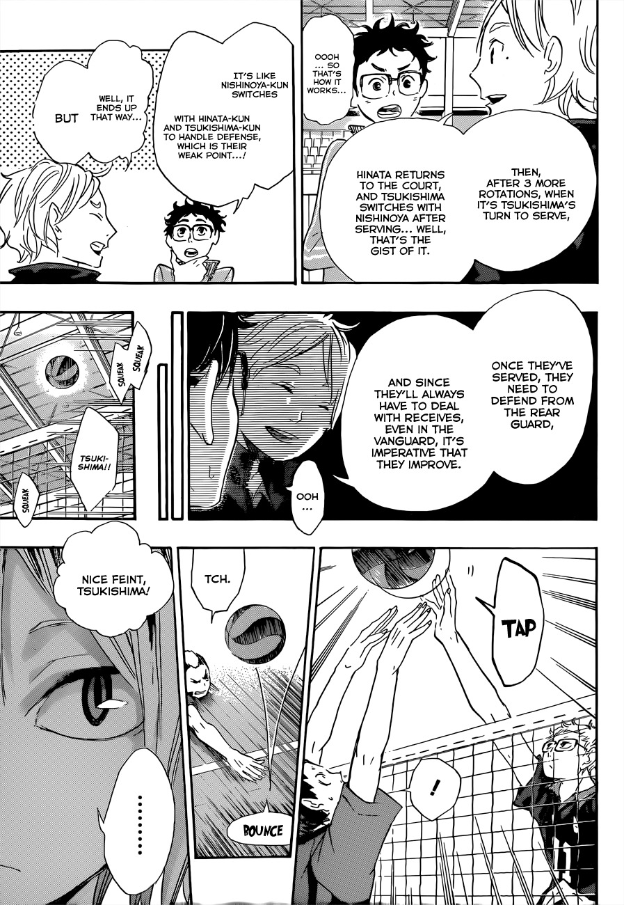 Haikyu!! Chapter 28 page 15 - Chapter 28: The "Oni" and the "Kanabo"
