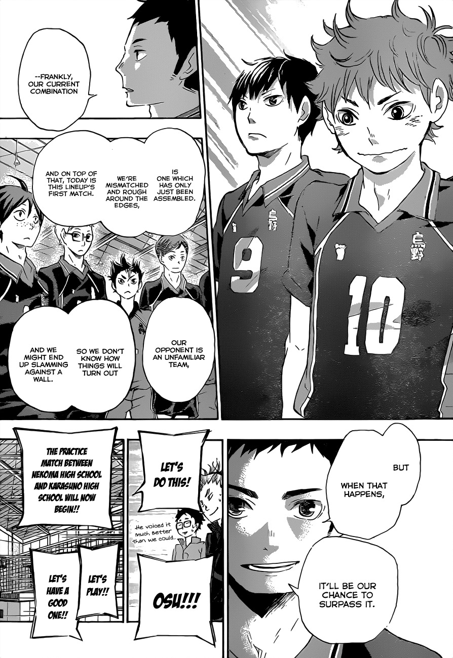 Haikyu!! Chapter 28 page 5 - Chapter 28: The "Oni" and the "Kanabo"