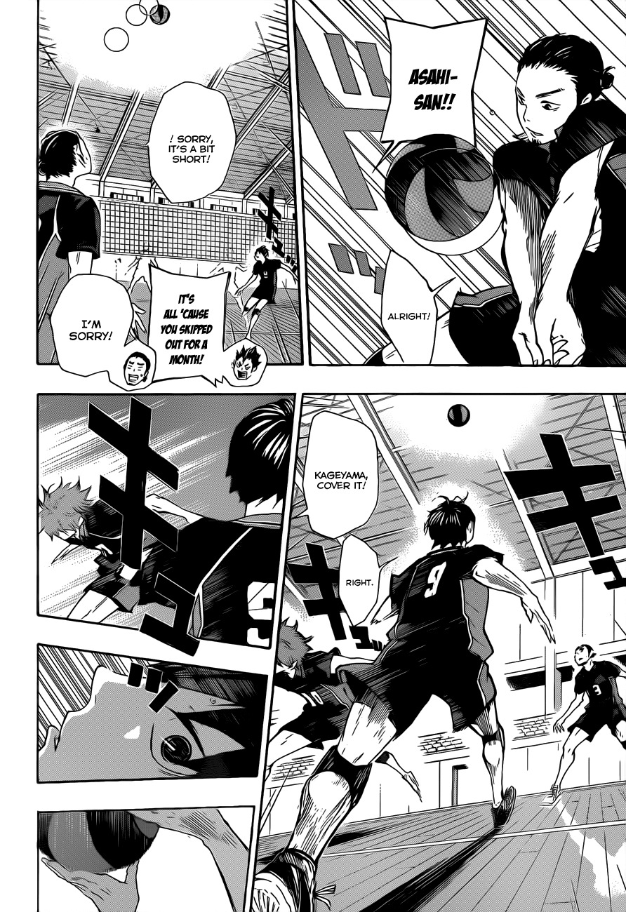 Haikyu!! Chapter 28 page 8 - Chapter 28: The "Oni" and the "Kanabo"