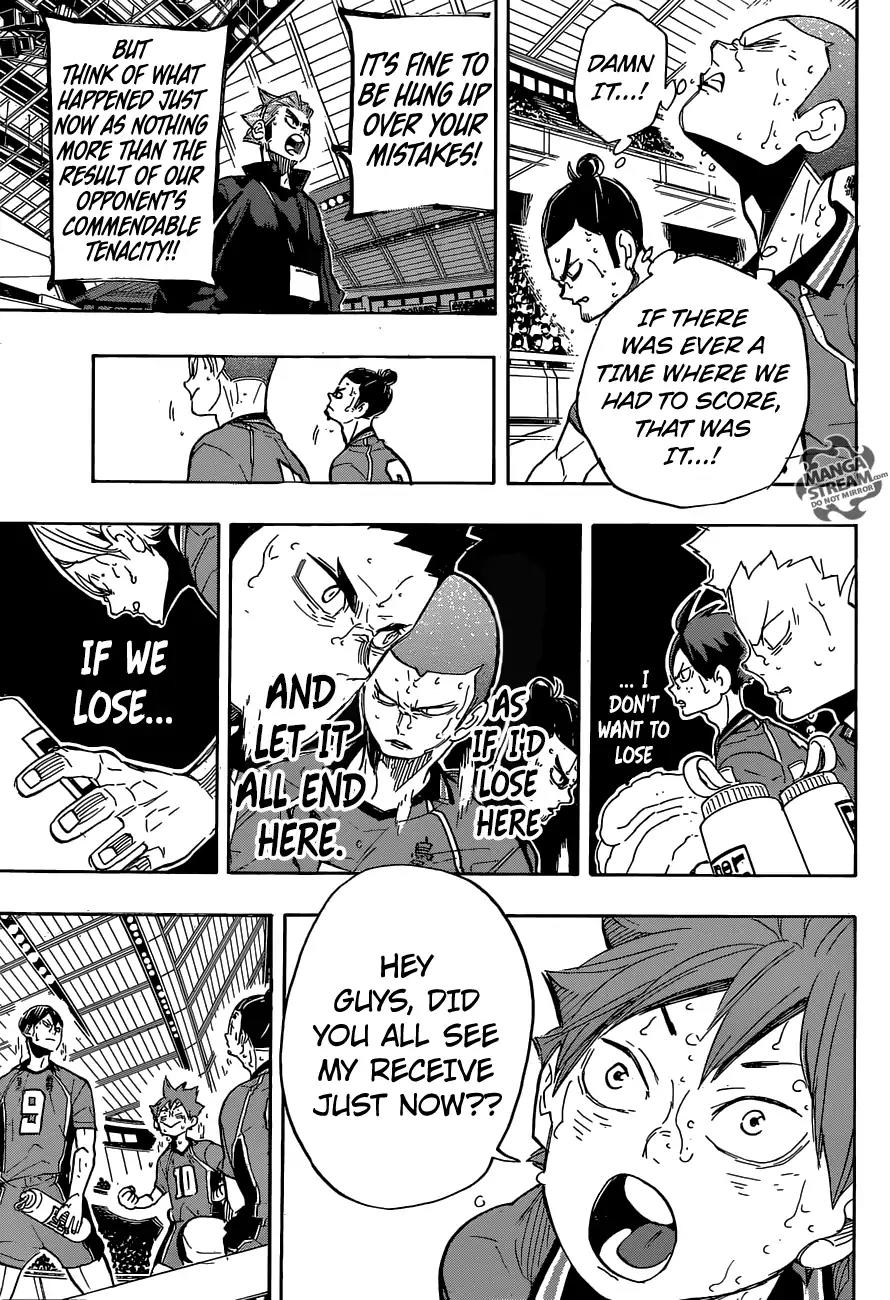Haikyu!! Chapter 282 page 15 - Chapter 282: Rice