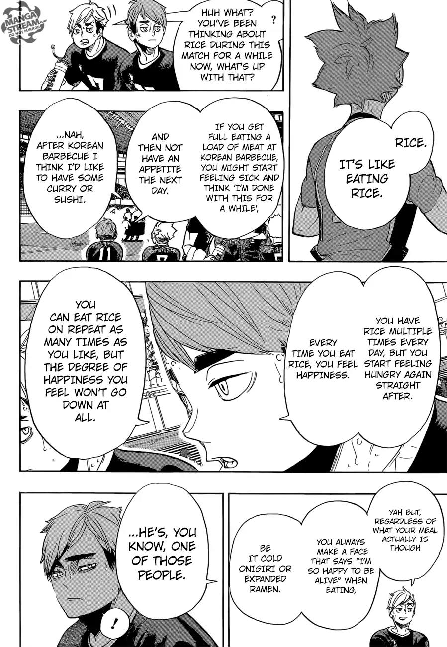 Haikyu!! Chapter 282 page 18 - Chapter 282: Rice