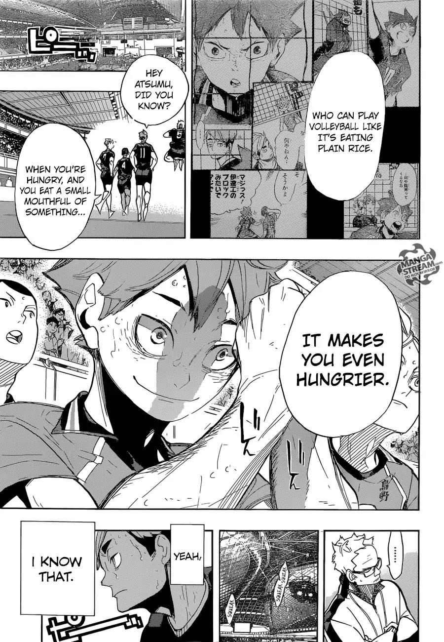 Haikyu!! Chapter 282 page 19 - Chapter 282: Rice