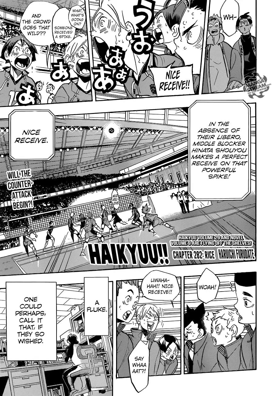 Haikyu!! Chapter 282 page 5 - Chapter 282: Rice