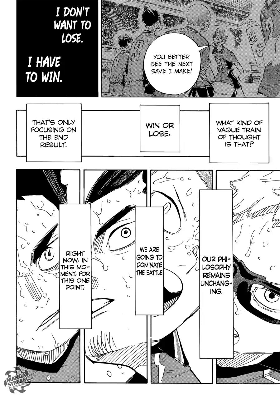 Haikyu!! Chapter 283 page 17 - Chapter 283: CREED