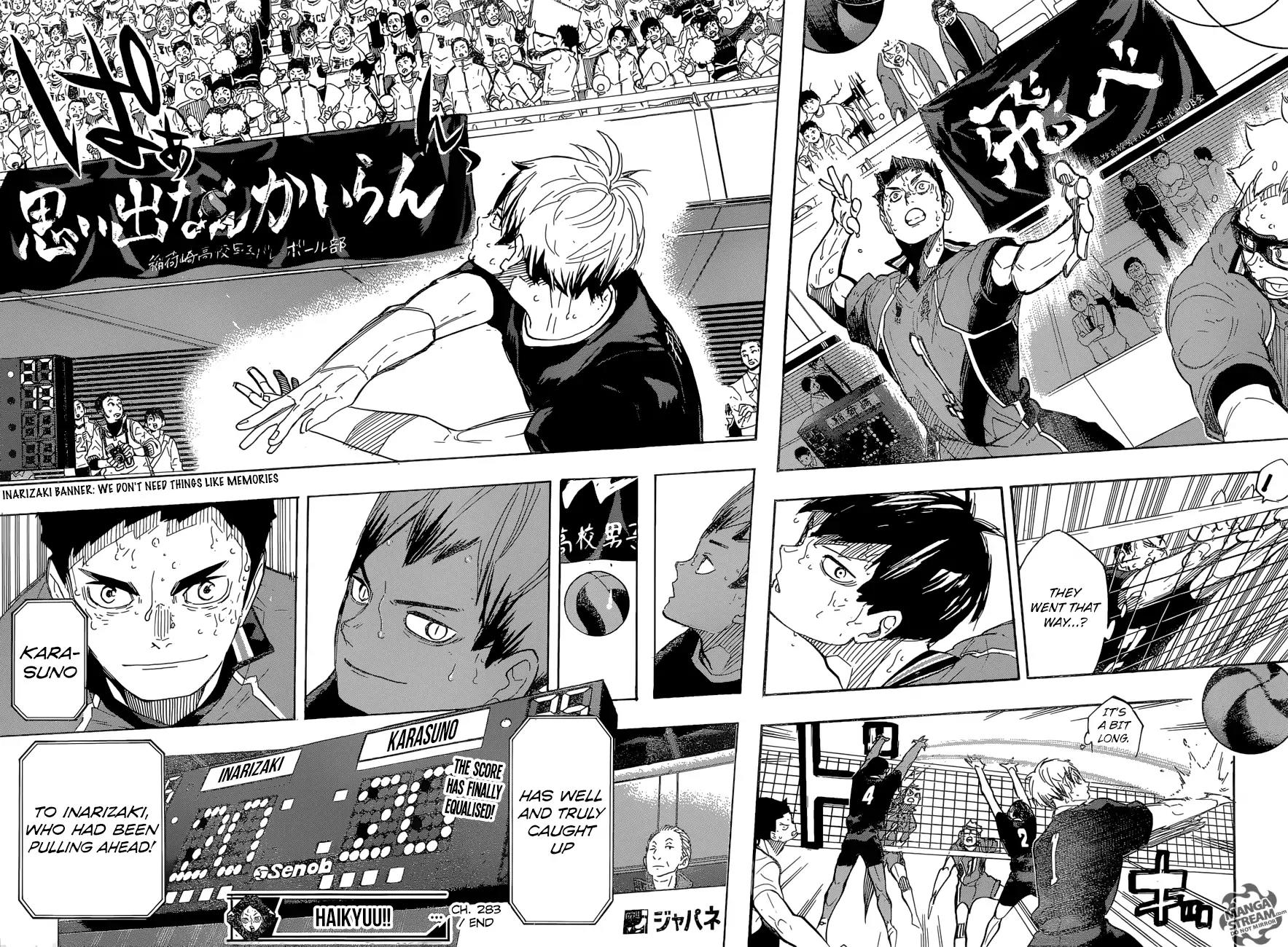 Haikyu!! Chapter 283 page 19 - Chapter 283: CREED