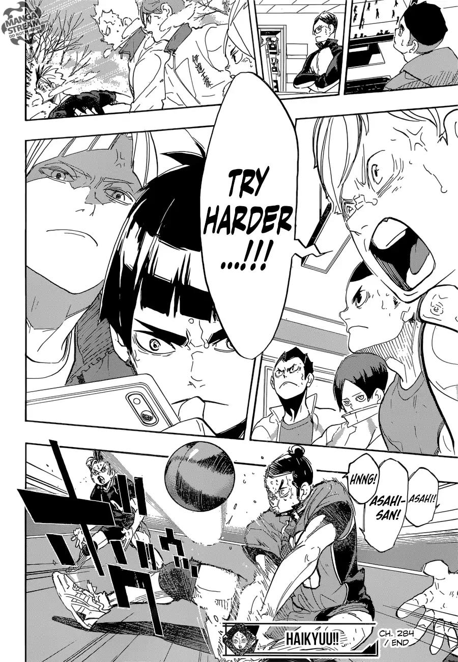 Haikyu!! Chapter 284 page 17 - Chapter 284: Connect