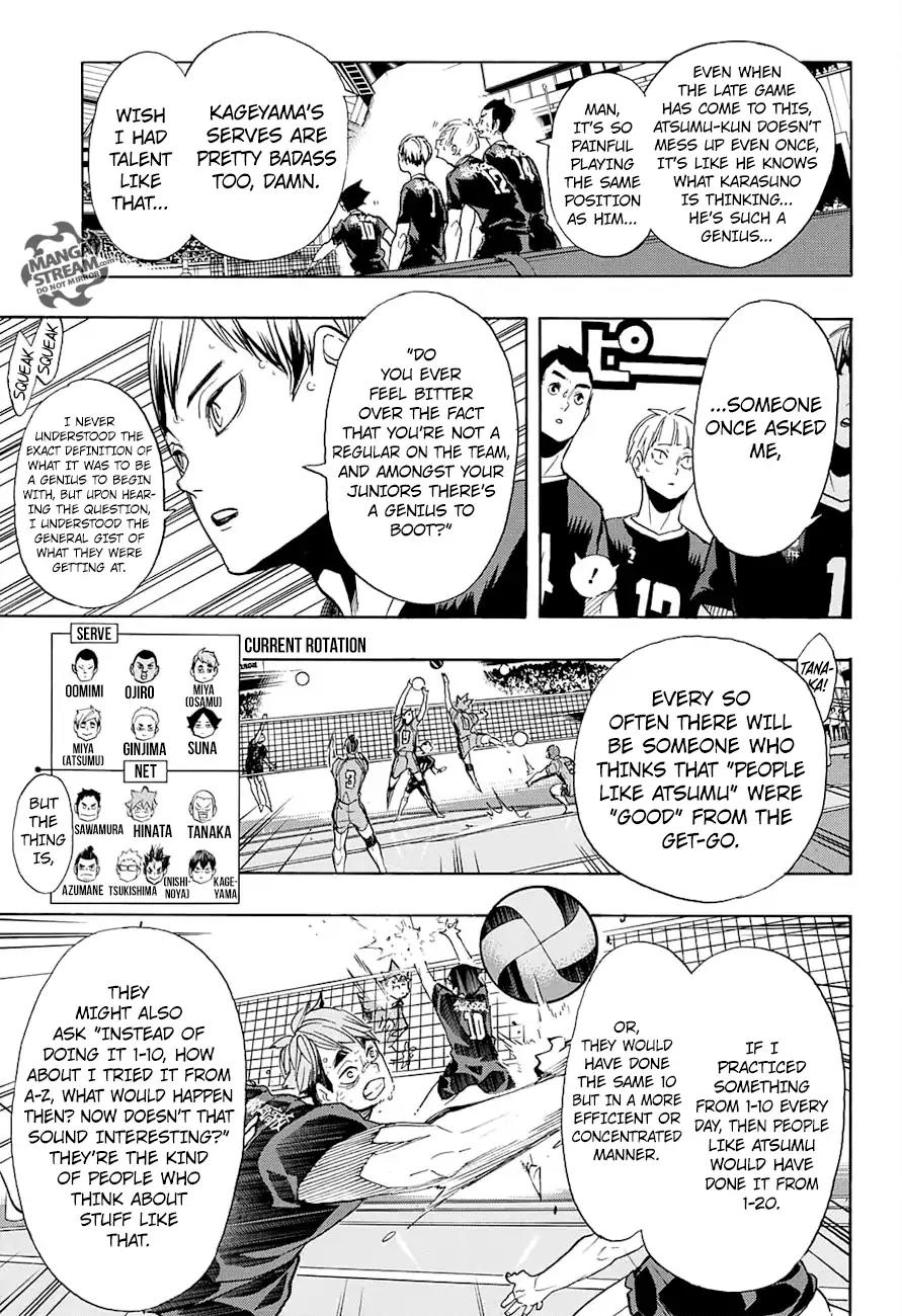 Haikyu!! Chapter 286 page 11 - Chapter 286: Threat (Trust)