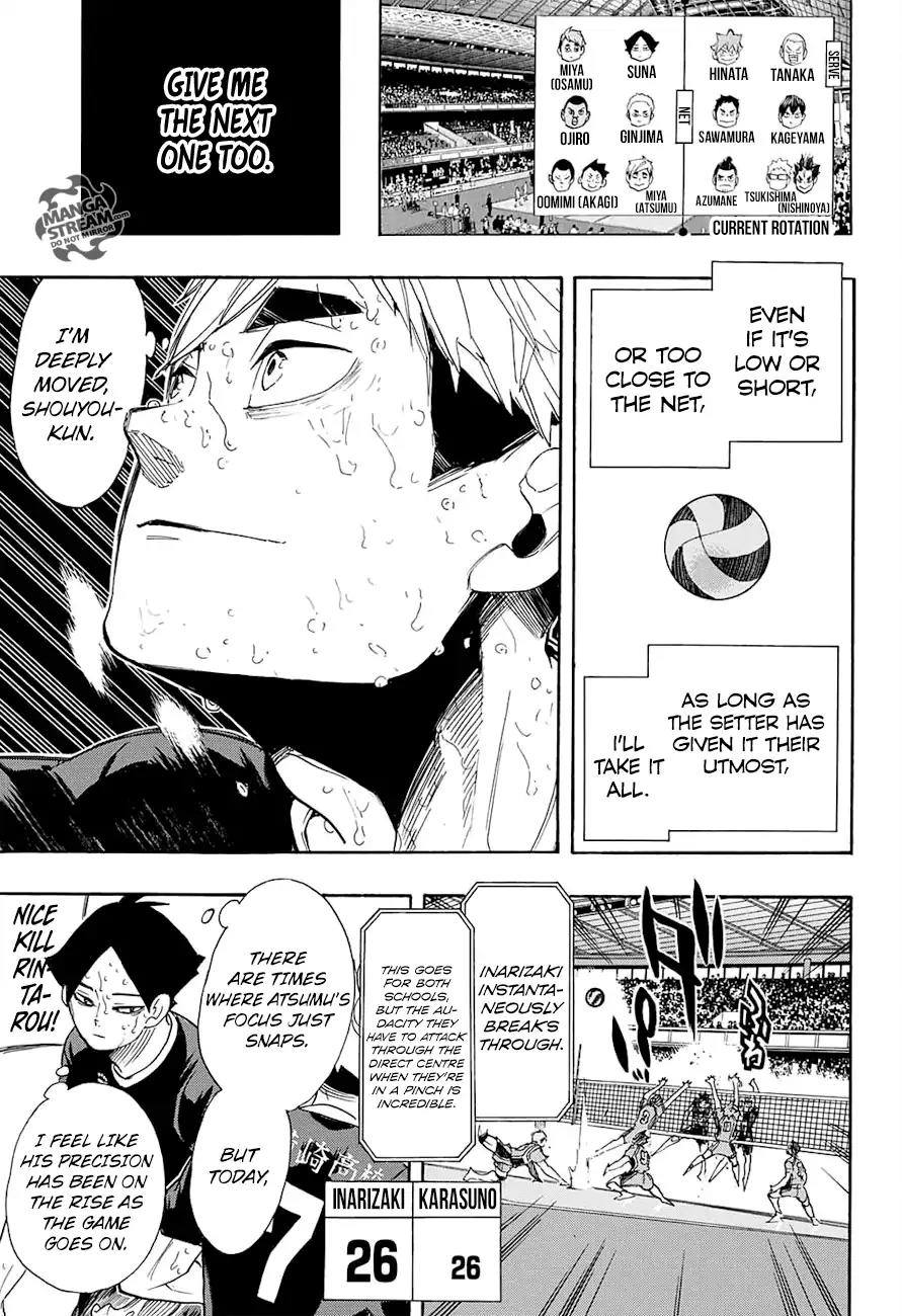 Haikyu!! Chapter 286 page 17 - Chapter 286: Threat (Trust)