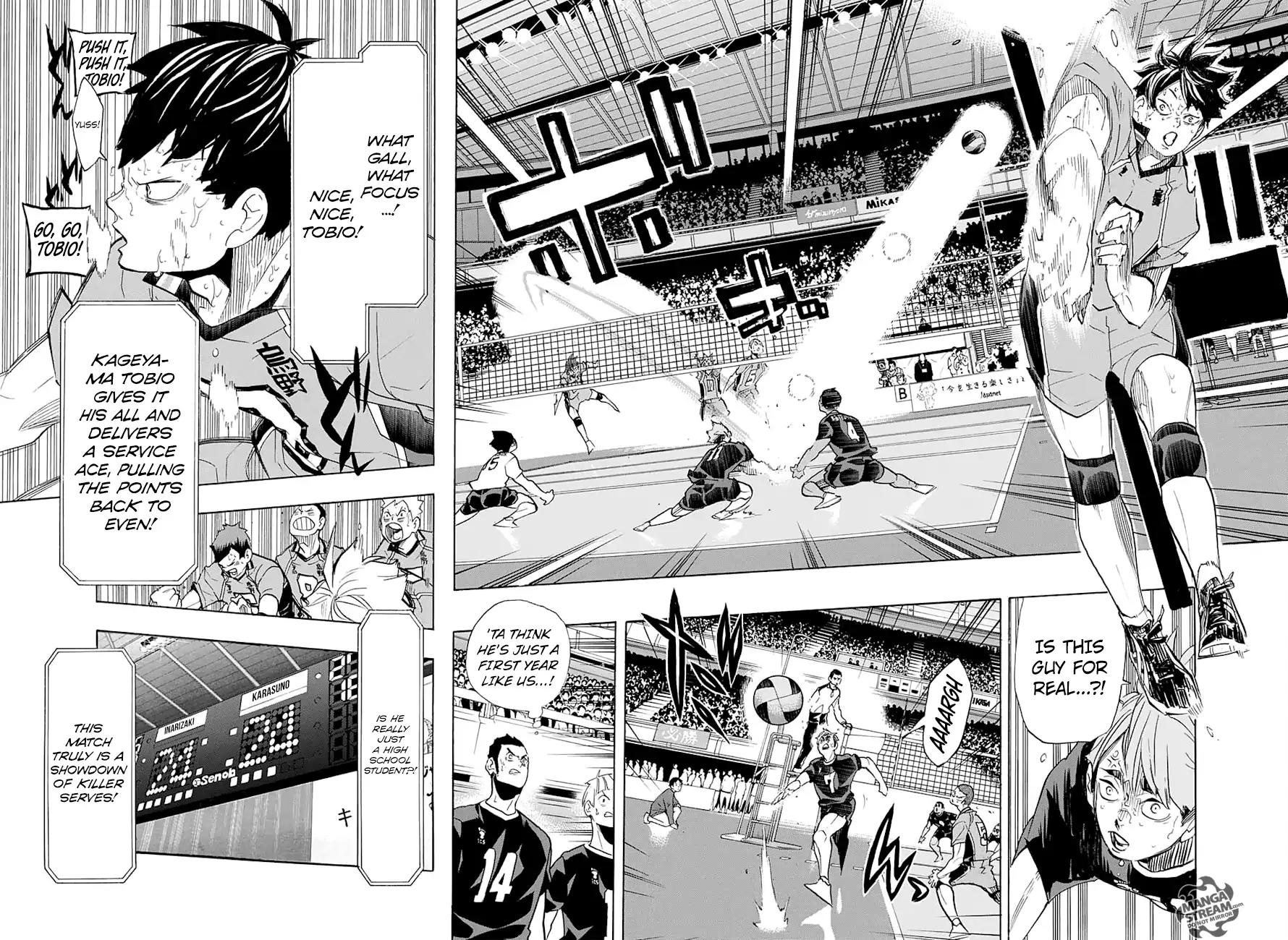 Haikyu!! Chapter 286 page 3 - Chapter 286: Threat (Trust)