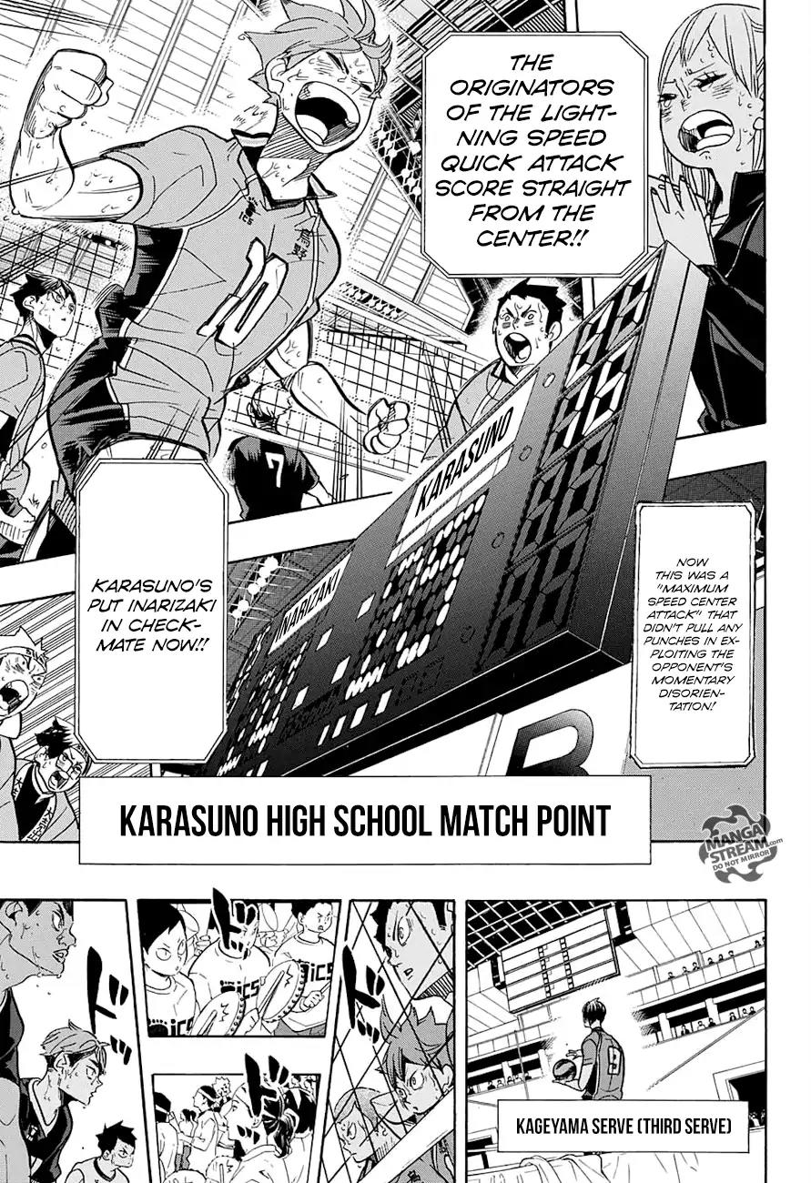 Haikyu!! Chapter 286 page 7 - Chapter 286: Threat (Trust)