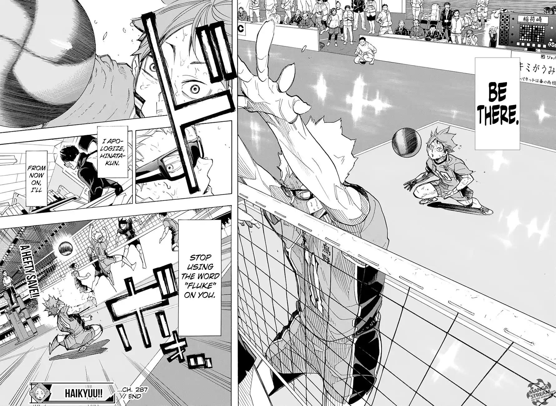 Haikyu!! Chapter 287 page 17 - Chapter 287: Anti-Miracle