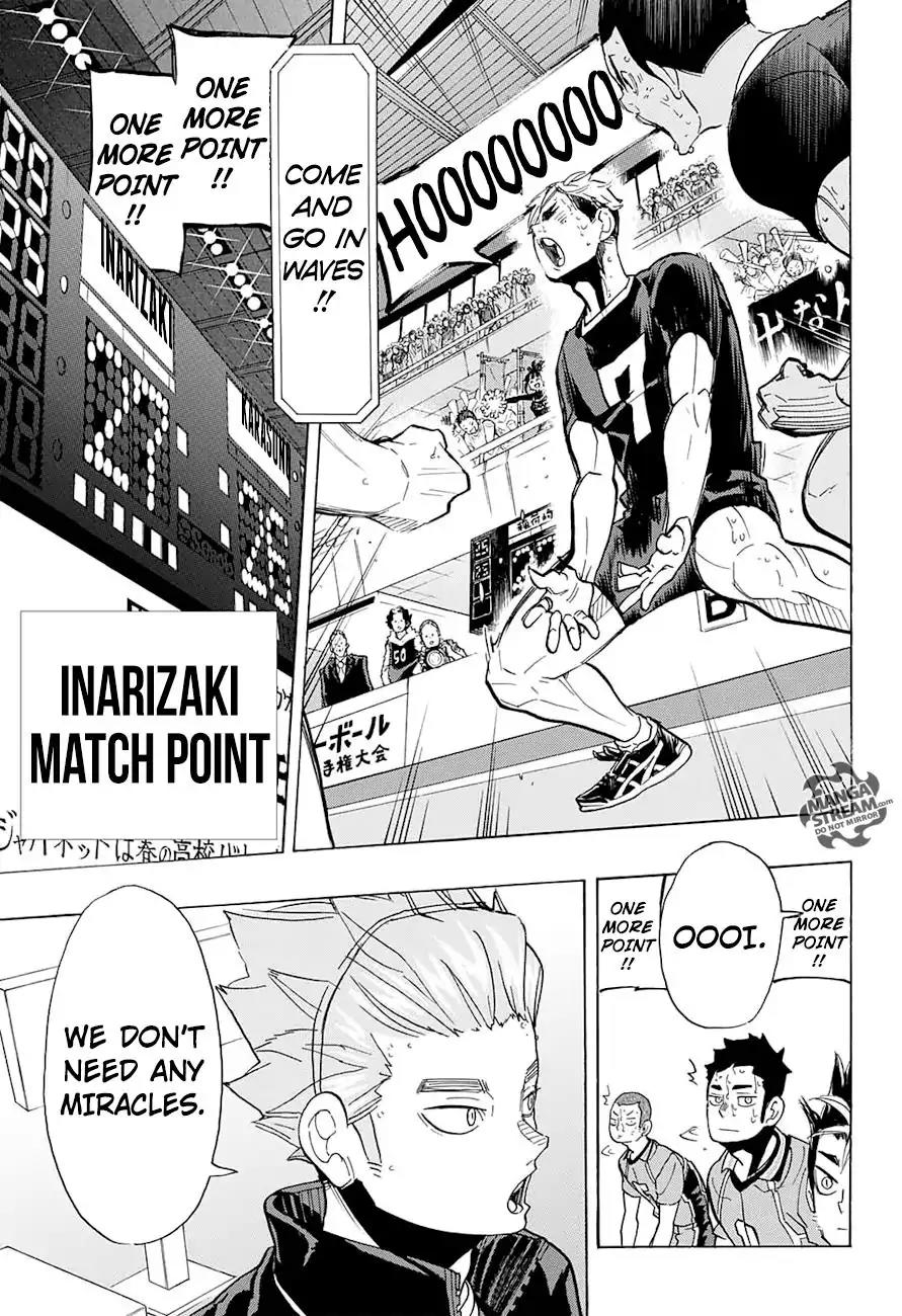Haikyu!! Chapter 287 page 5 - Chapter 287: Anti-Miracle