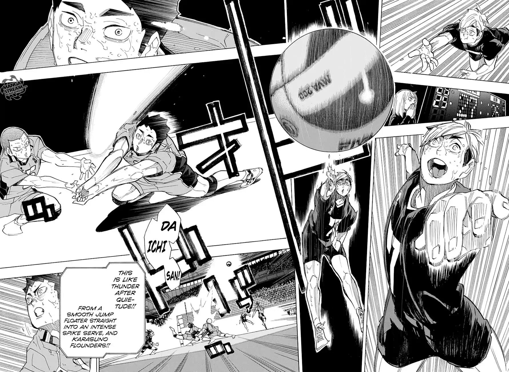 Haikyu!! Chapter 287 page 8 - Chapter 287: Anti-Miracle
