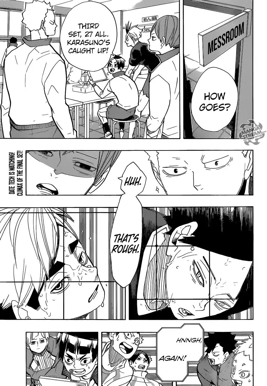 Haikyu!! Chapter 288 page 1 - Chapter 288: Infectious Voracity