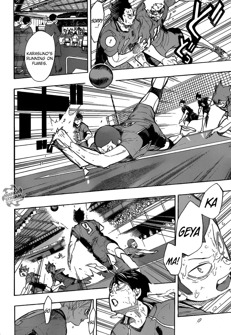 Haikyu!! Chapter 288 page 11 - Chapter 288: Infectious Voracity